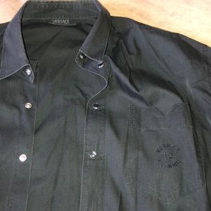 Versace men’s button up